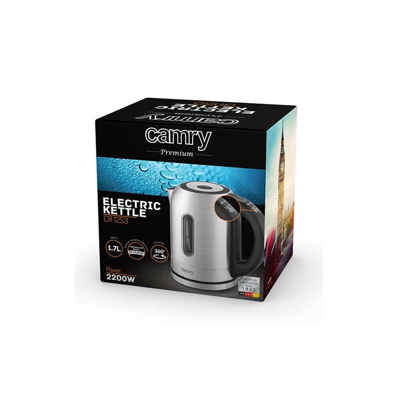 Rychlovarná konvice Camry CR1253 nerez