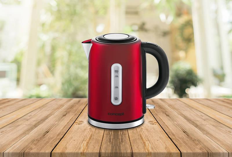Rychlovarná konvice Concept SPECTRUM RK3224 červená