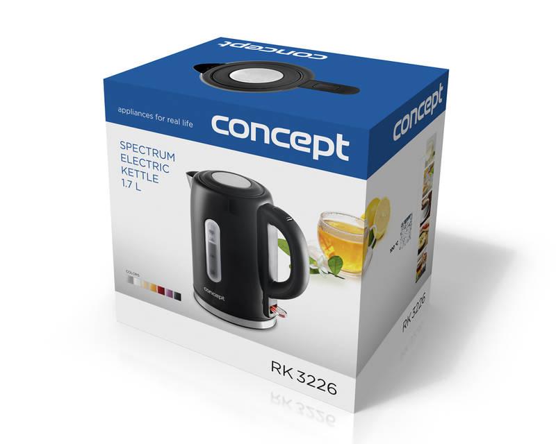 Rychlovarná konvice Concept SPECTRUM RK3226 černá