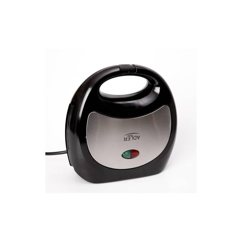 Sendvičovač Adler AD3015 černý nerez