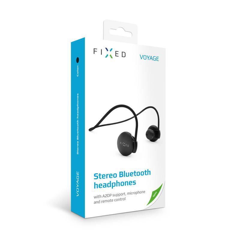 Sluchátka FIXED Voyage Bluetooth černá, Sluchátka, FIXED, Voyage, Bluetooth, černá