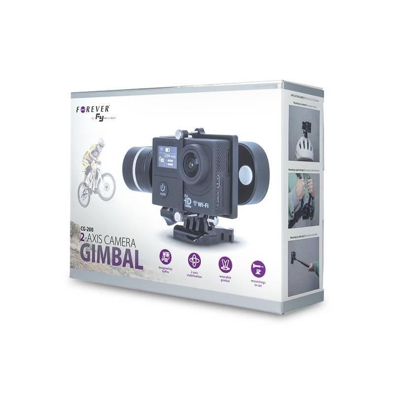 Stabilizátor Forever CG-200, 2 osy černý