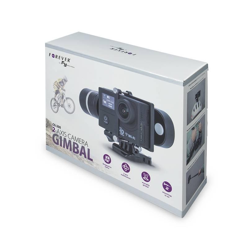 Stabilizátor Forever CG-200, 2 osy černý