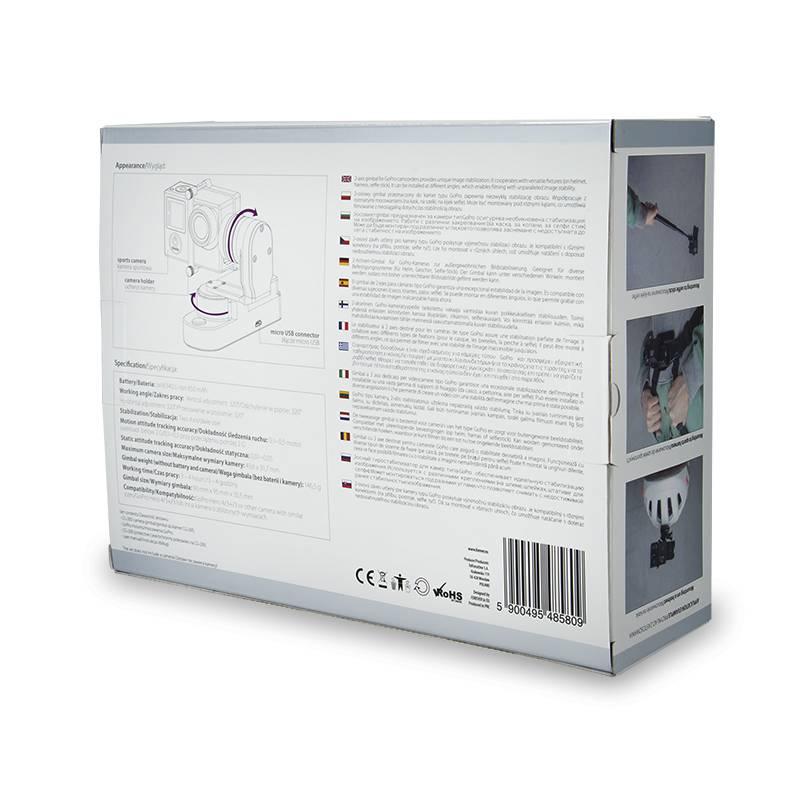 Stabilizátor Forever CG-200, 2 osy černý