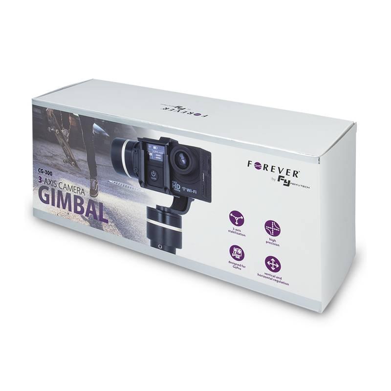 Stabilizátor Forever CG-300, 3 osy černý