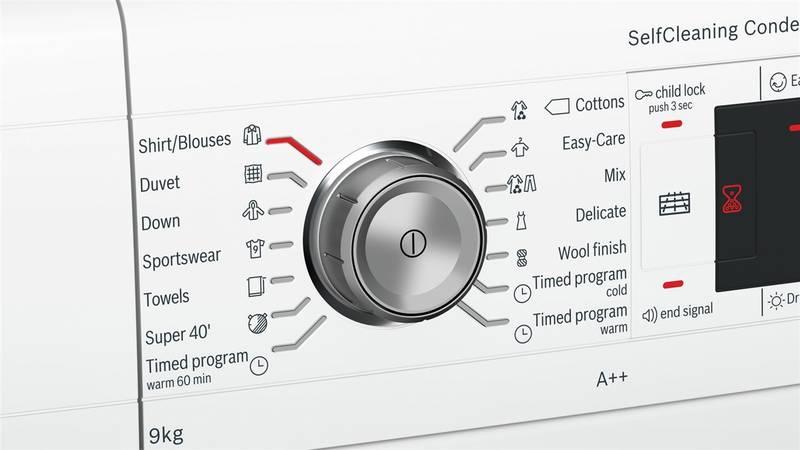 Sušička prádla Bosch WTW85550BY bílá