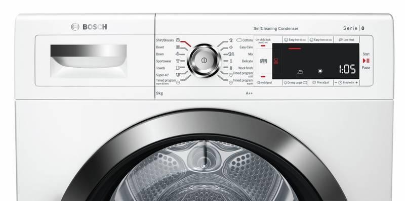Sušička prádla Bosch WTW85551BY bílá