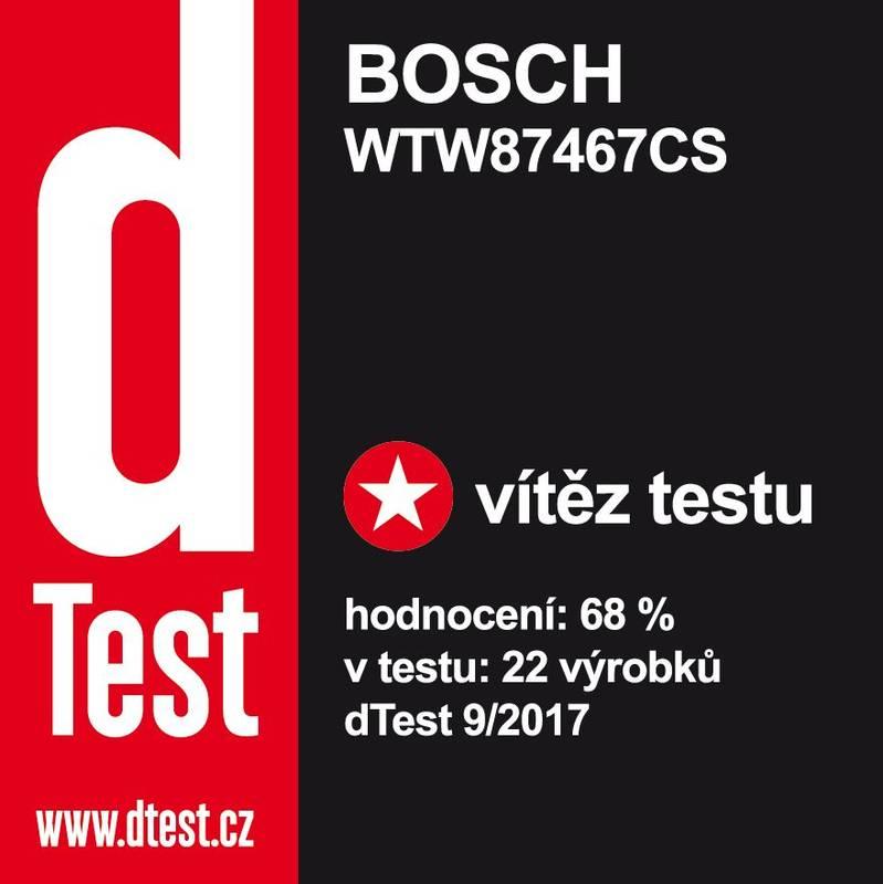 Sušička prádla Bosch WTW87467CS bílá