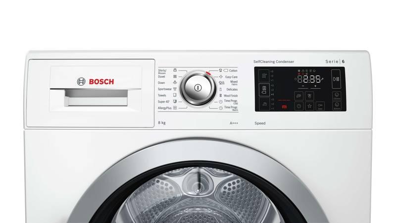 Sušička prádla Bosch WTW876WBY bílá