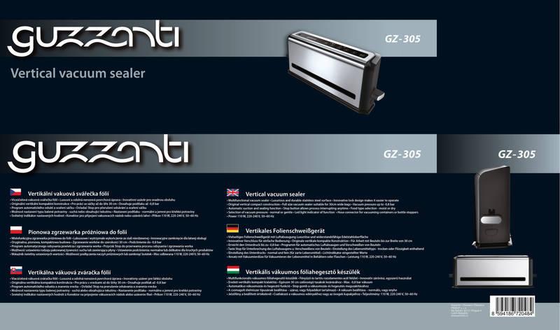 Svářečka folií Guzzanti GZ 305 černá