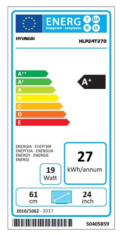 Televize Hyundai HLP 24T370 černá