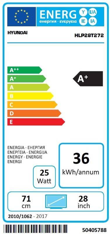 Televize Hyundai HLP 28T272 černá