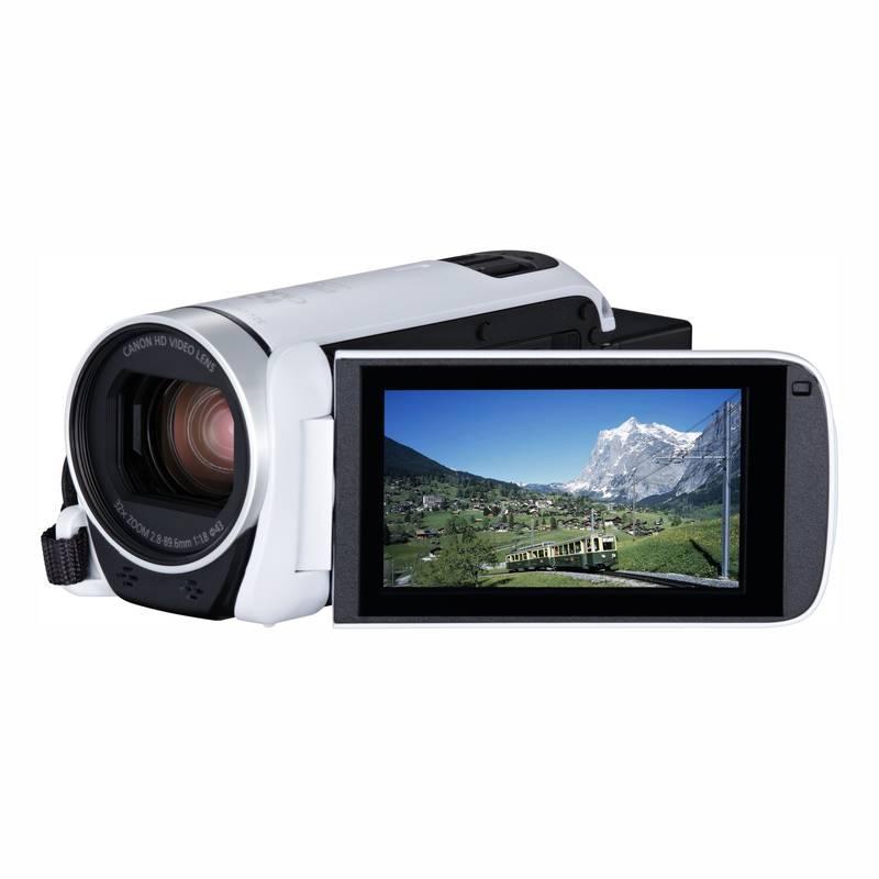 Videokamera Canon LEGRIA HF R806 Essential Kit pouzdro SD karta bílá