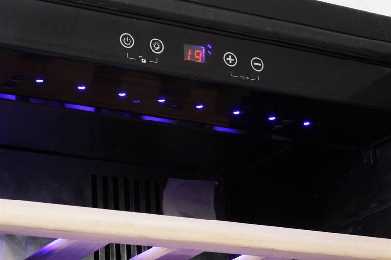 Vinotéka Guzzanti GZ 46 nerez