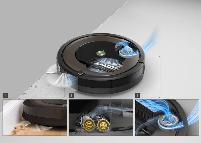 Vysavač robotický iRobot Roomba 896 černý šedý