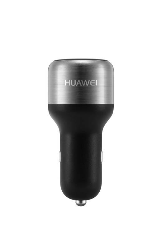 Adaptér do auta Huawei AP31 FastCharge, 2x USB, 2A, s funkcí rychlonabíjení černý