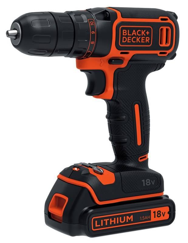 Aku vrtačka Black-Decker BDCDC18BAFC-QW