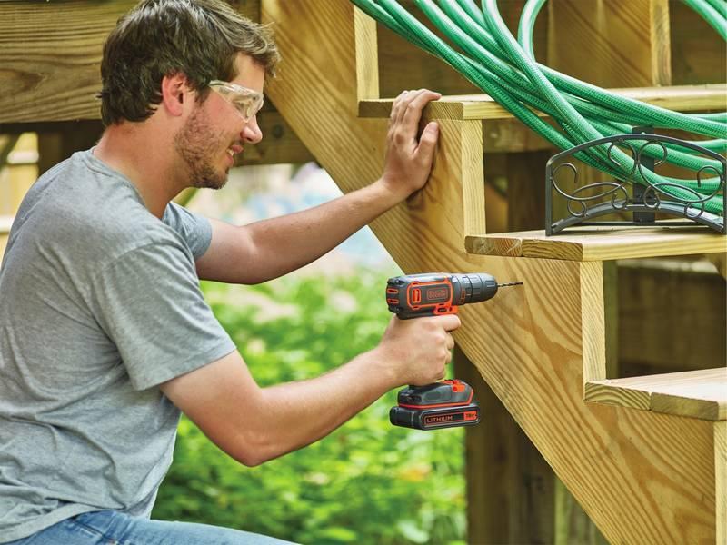 Aku vrtačka Black-Decker BDCDC18BAFC-QW