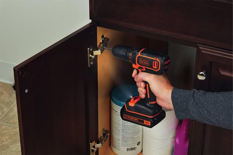Aku vrtačka Black-Decker BDCDC18BAFC-QW