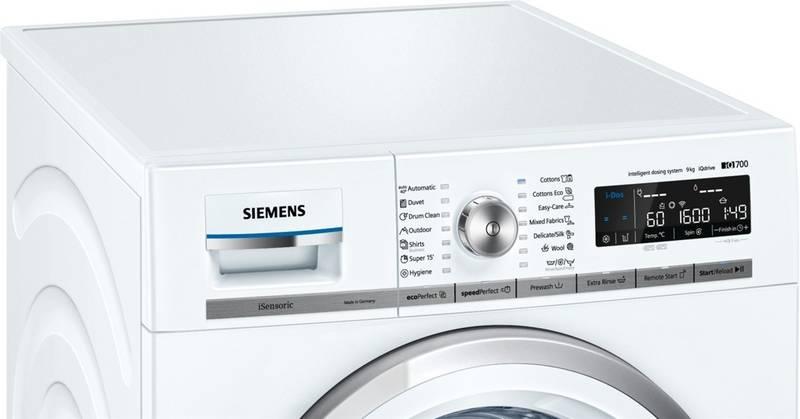 Automatická pračka Siemens WM16W6H0EU bílá