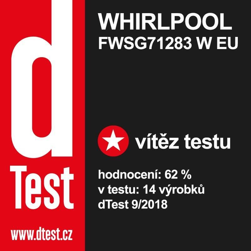 Automatická pračka Whirlpool Fresh Care FWSG71283W EU bílá
