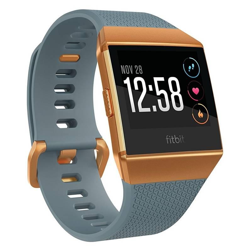 Chytré hodinky Fitbit Ionic - Slate-Blue, Burnt Orange
