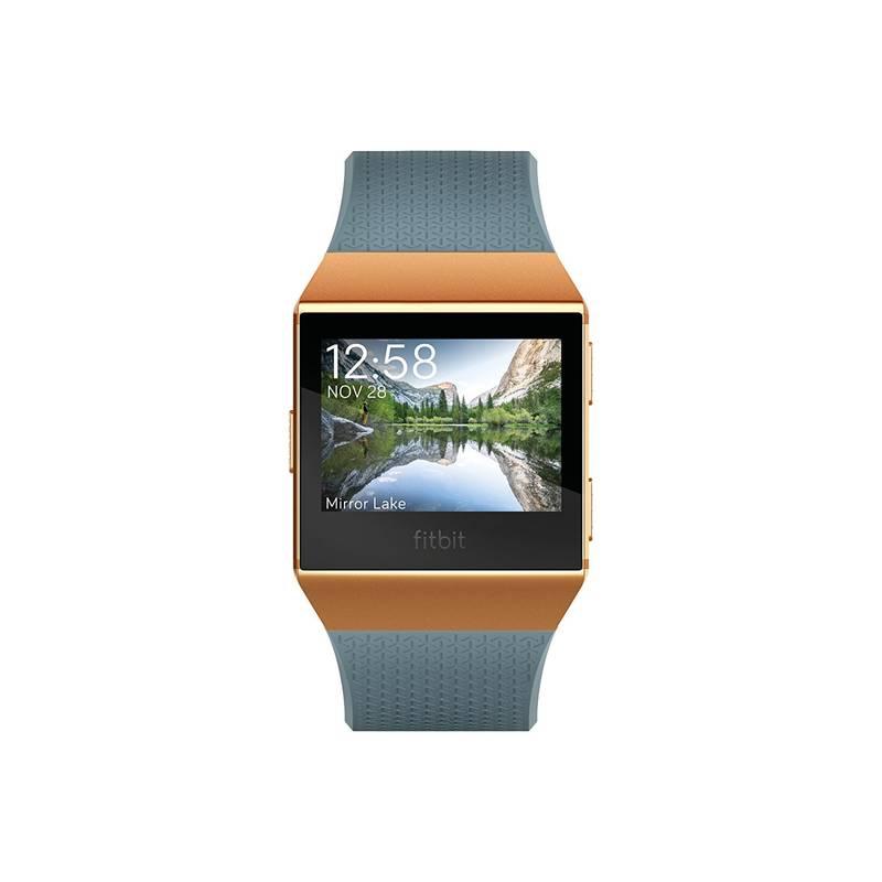 Chytré hodinky Fitbit Ionic - Slate-Blue, Burnt Orange