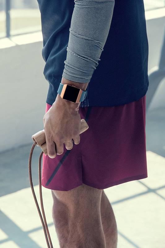 Chytré hodinky Fitbit Ionic - Slate-Blue, Burnt Orange