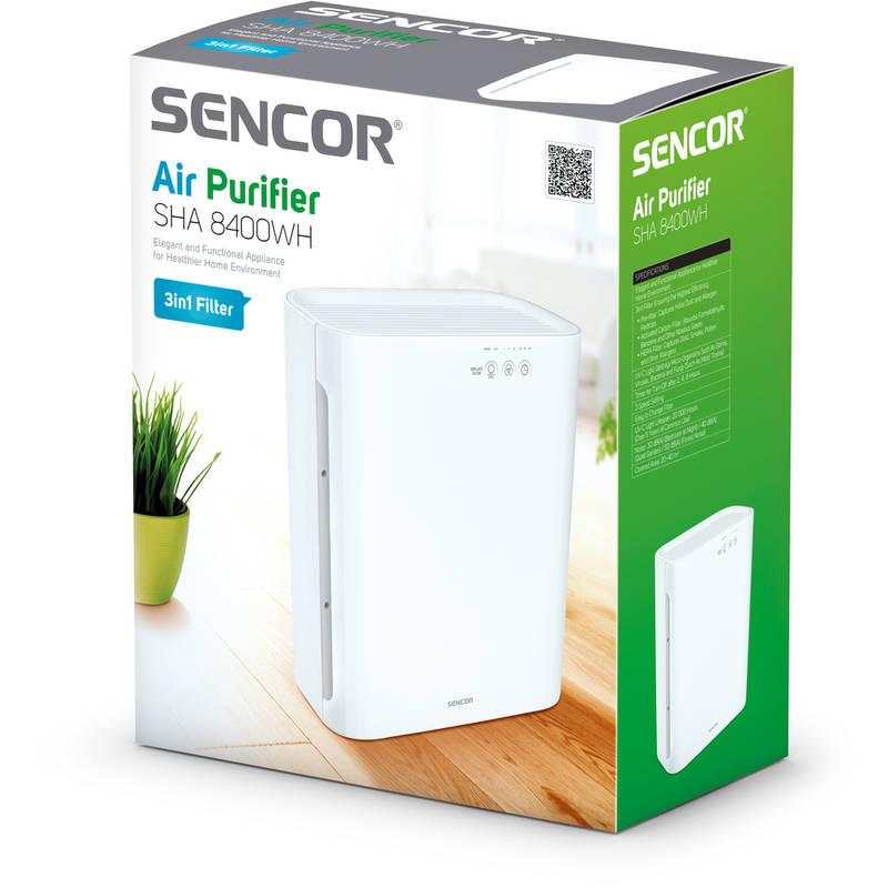 Čistička vzduchu Sencor SHA 8400WH bílá