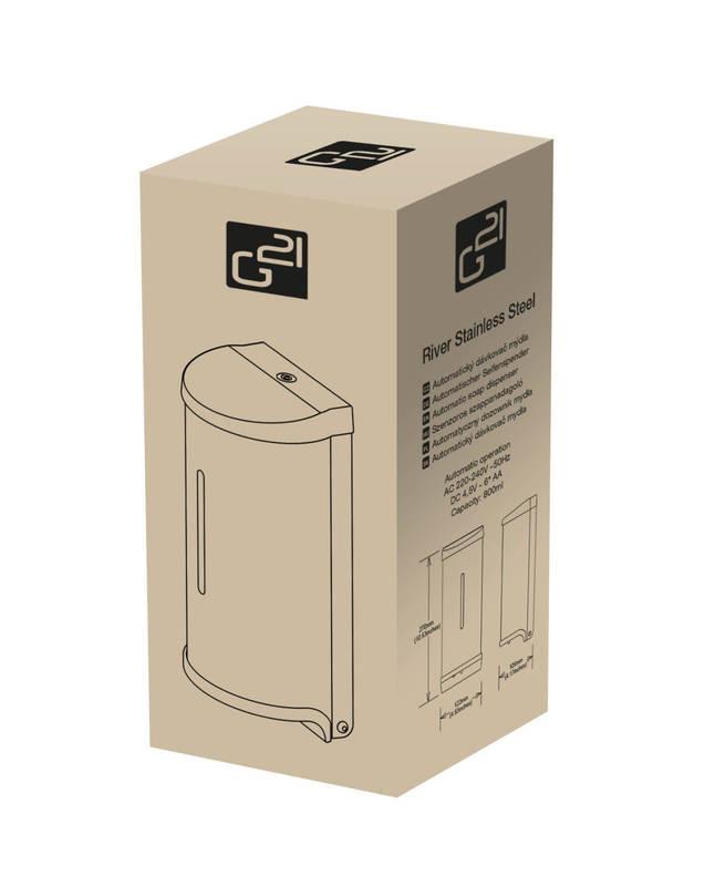 Dávkovač mýdla G21 River nerez