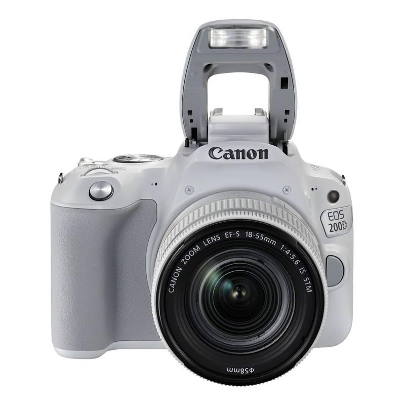 Digitální fotoaparát Canon EOS 200D 18-55 IS STM bílý