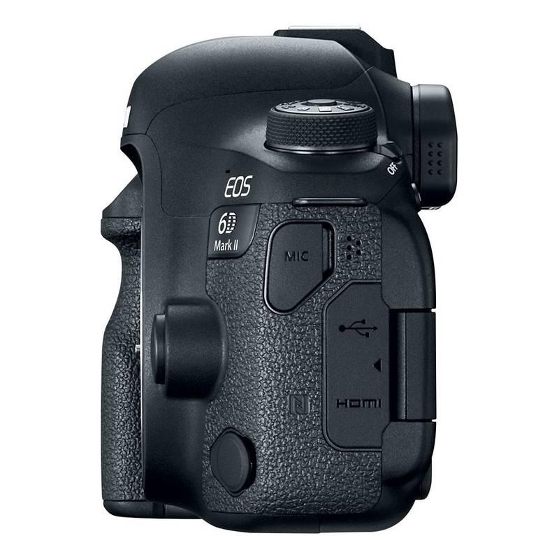Digitální fotoaparát Canon EOS 6D Mark II, tělo černý, Digitální, fotoaparát, Canon, EOS, 6D, Mark, II, tělo, černý