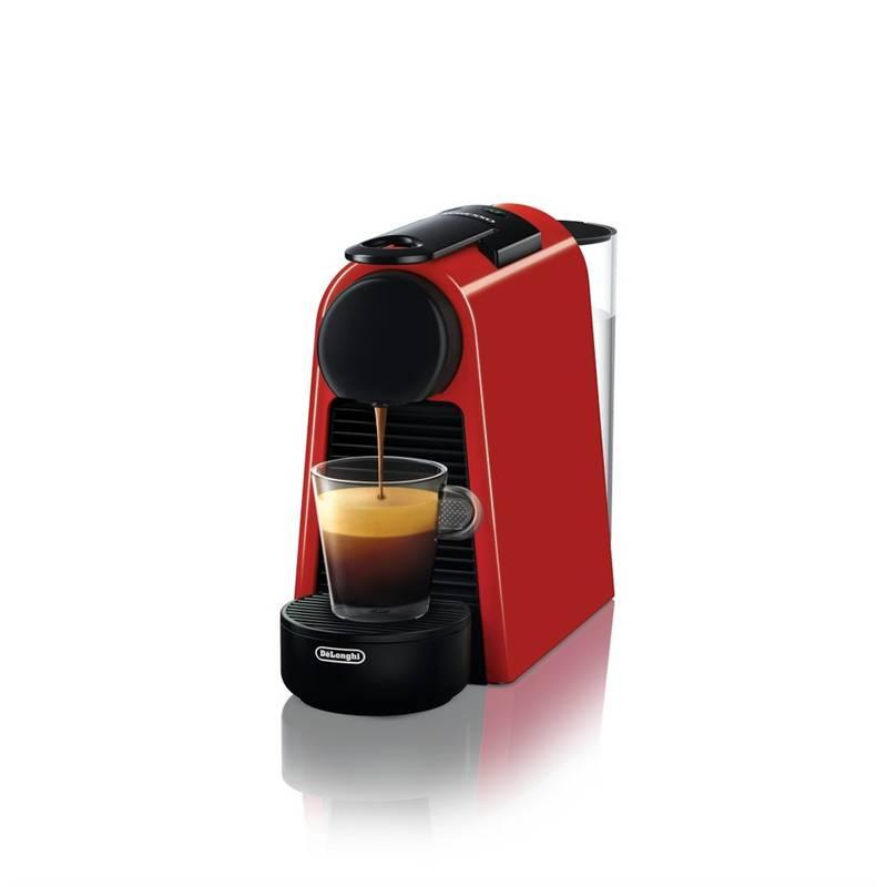 Espresso DeLonghi Nespresso Essenza Mini EN85.R červené