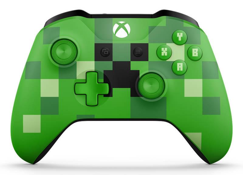 Gamepad Microsoft Xbox One S Wireless - Minecraft Creeper