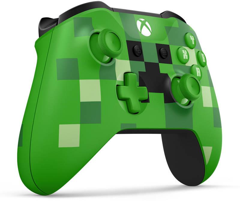 Gamepad Microsoft Xbox One S Wireless - Minecraft Creeper, Gamepad, Microsoft, Xbox, One, S, Wireless, Minecraft, Creeper