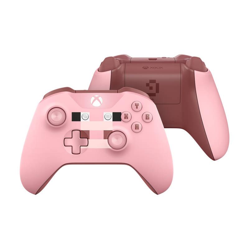 Gamepad Microsoft Xbox One S Wireless - Minecraft Pig