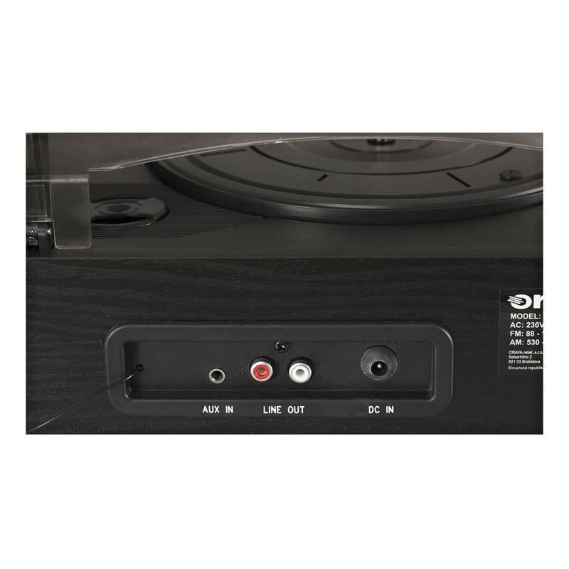 Gramofon Orava RR-40 černý