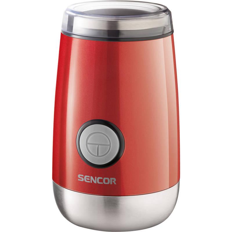 Kávomlýnek Sencor SCG 2050RD červený, Kávomlýnek, Sencor, SCG, 2050RD, červený