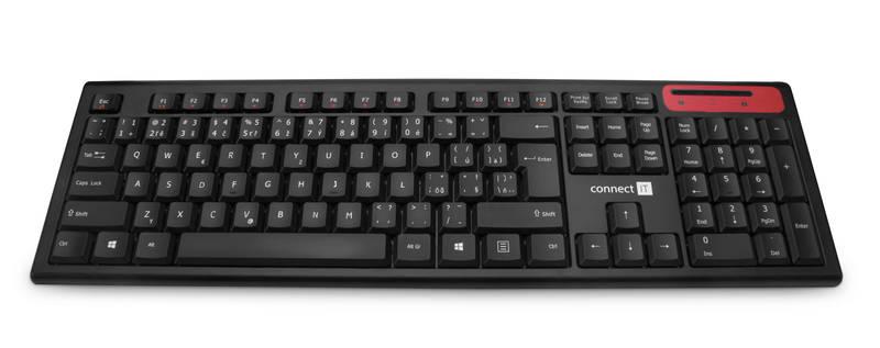 Klávesnice Connect IT CKB-3000-CS, CZ SK černá