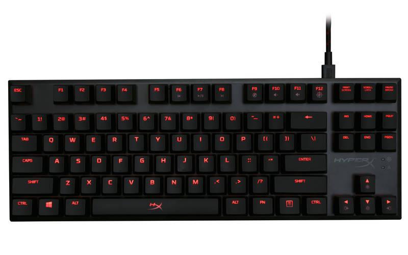Klávesnice HyperX Alloy FPS Pro Mechanical, MX Red, US černá