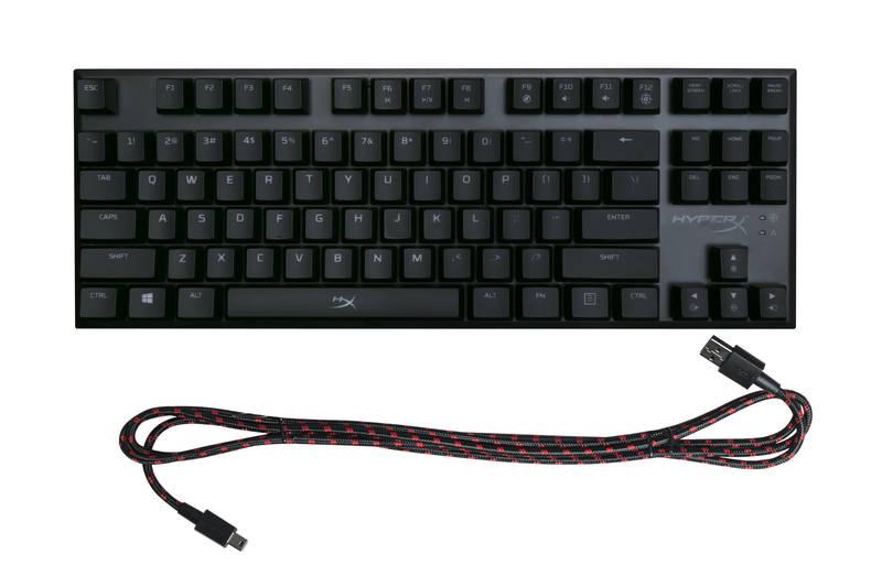 Klávesnice HyperX Alloy FPS Pro Mechanical, MX Red, US černá