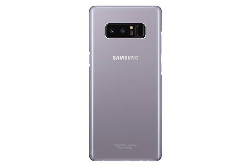 Kryt na mobil Samsung Clear Cover pro Galaxy Note 8 šedý