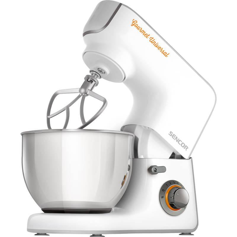 Kuchyňský robot Sencor STM 3700WH šedý bílý