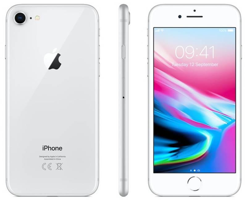 Mobilní telefon Apple iPhone 8 256 GB - Silver