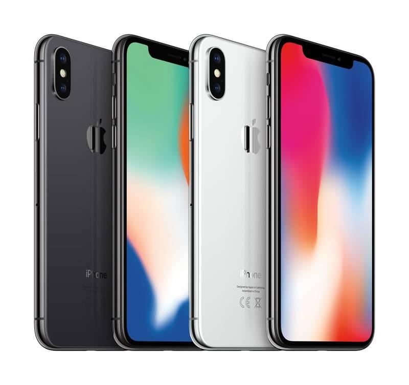 Mobilní telefon Apple iPhone X 256 GB - Silver