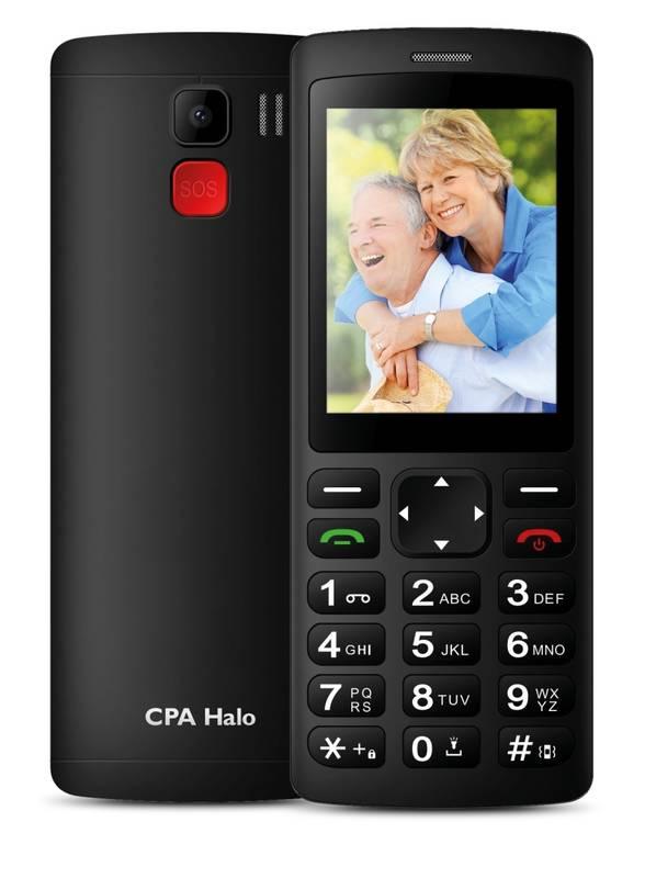 Mobilní telefon CPA Halo PLUS černý