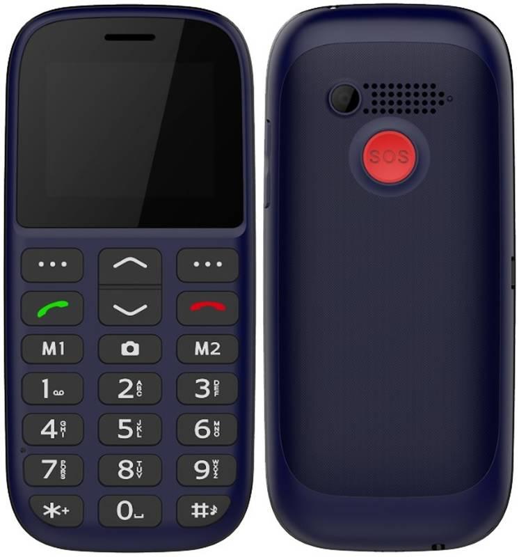 Mobilní telefon CUBE 1 F100 Dual SIM modrý, Mobilní, telefon, CUBE, 1, F100, Dual, SIM, modrý