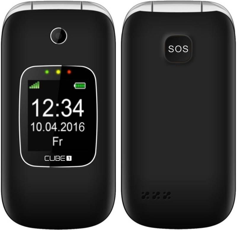 Mobilní telefon CUBE 1 VF300 Single SIM černý, Mobilní, telefon, CUBE, 1, VF300, Single, SIM, černý