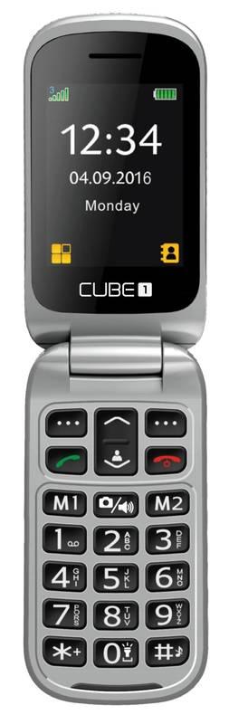 Mobilní telefon CUBE 1 VF300 Single SIM černý, Mobilní, telefon, CUBE, 1, VF300, Single, SIM, černý