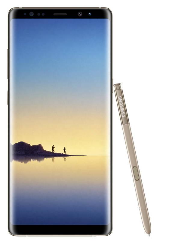 Mobilní telefon Samsung Galaxy Note8 zlatý